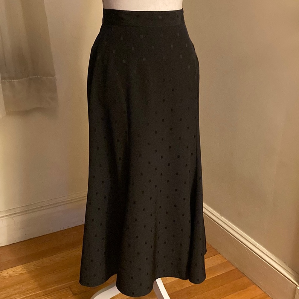 Black Vintage Skirt
